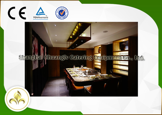 Mua Bàn nướng điện phẳng trong nhà 9 chỗ ngồi Bàn nhà hàng Nhật Bản Chứng nhận CE ISO9001 online manufacture