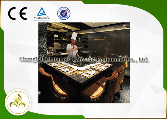 Mua Chín chỗ ngồi Hibachi Grill thương mại, LPG / đường ống khí đốt tự nhiên Hibachi Grill online manufacture