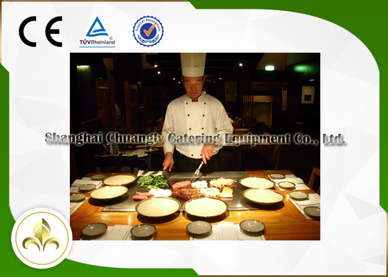 Mua Thịt cừu thịt gà Hibachi Bàn nướng phẳng trên đỉnh cho tiệc nướng ngoài trời / khách sạn online manufacture