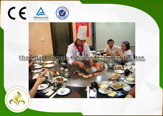 Mua Tấm nướng khí mười chỗ ngồi Bàn nướng kiểu Nhật với bộ lọc bằng thép không gỉ online manufacture