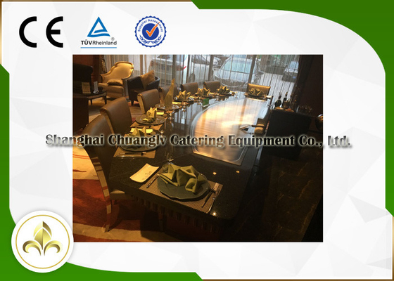 Mua Nhà hàng trong nhà Ga nướng Teppanyaki 10 chỗ ngồi cho gà cừu thịt bò online manufacture