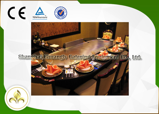 Mua Mười chỗ ngồi nướng Teppanyaki trong nhà bằng thép không gỉ với bộ lọc khói online manufacture