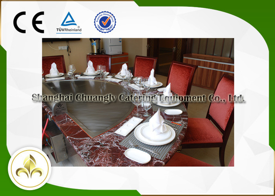 Mua Nhà hàng bàn nướng Nhật Bản Hibachi Grill 7 chỗ ngồi cho gà cừu thịt bò online manufacture
