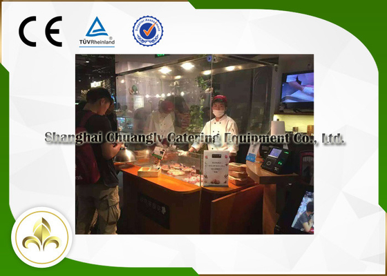 Mua Food Plaza / Buffet Car Di động Bàn nướng Teppanyaki Bếp điện Hibachi online manufacture