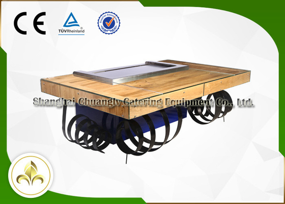Mua Thời gian ngắn Thiết bị nướng Teppanyaki Hibachi, Bàn nướng nhà hàng Nhật Bản online manufacture