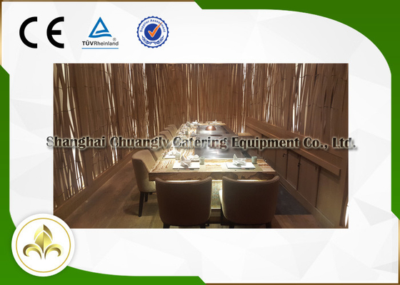 Mua Bếp nướng Teppanyaki ngoài trời chuyên nghiệp Hiệu suất cao Với Bếp đôi online manufacture
