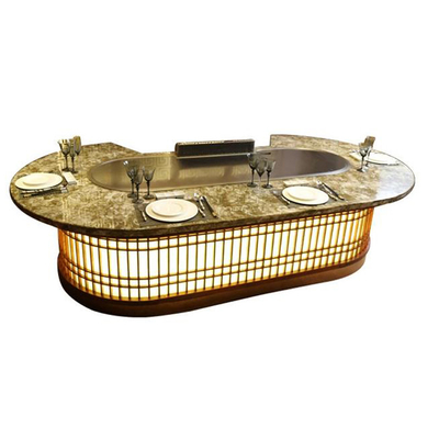 Mua Thiết bị nhà bếp bán chạy 10 chỗ Oval BBQ Teppanyaki Grill online manufacture