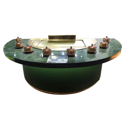 Mua Bàn nướng Teppanyaki hình bán nguyệt bằng thép không gỉ cho ngành công nghiệp cảm ứng online manufacture