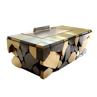 Mua Nhà hàng Bàn Teppanyaki điện cảm ứng với hệ thống lọc không khói online manufacture