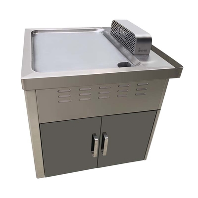 Mua TO36 Điện từ thép không gỉ di động Teppanyaki Grill Table-Single Furnace online manufacture