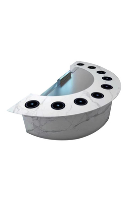 Mua Nhà hàng Nhật Bản Bàn Hibachi Tấm sắt thép không gỉ Nướng thịt nướng online manufacture