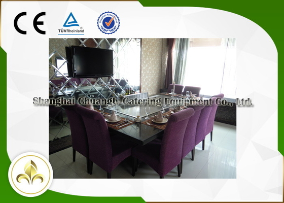 Mua Hệ thống sưởi ống điện 8 chỗ ngồi Bàn nướng Teppanyaki hình chữ nhật online manufacture
