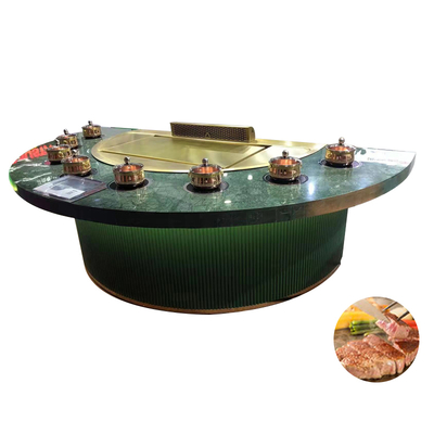 Mua Thiết kế đồ nội thất theo yêu cầu Nhà hàng Hibachi Grill Bề mặt nấu ăn phẳng sản xuất trực tuyến