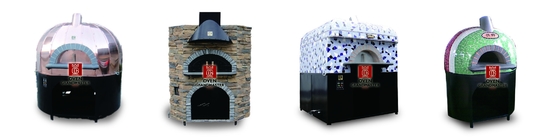 Mua Vòm Lò nướng Pizza Ý hiện đại với Xẻng làm sạch / Bàn chải đồng sản xuất trực tuyến