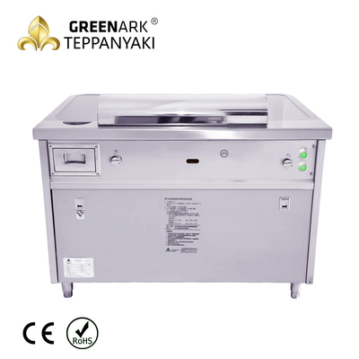 Mua 7 chỗ Electric Teppanyaki Grill Stainless Steel vật liệu 380v 50hz Cho nướng online manufacture