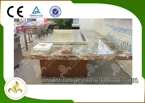 Mua Hình chữ nhật Hình dạng bên trên Hút khói Bếp Nướng Teppanyaki cho Gia đình sản xuất trực tuyến