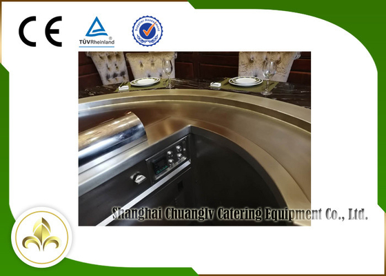 Mua Nướng trên hoặc dưới bằng điện Teppanyaki nướng bằng điện với 10 chỗ ngồi online manufacture