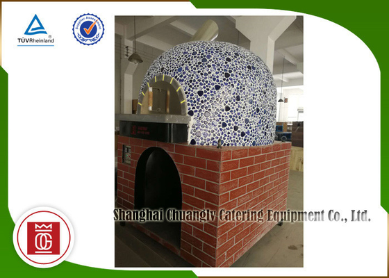 Mua Napoli Gas Ý Lò nướng bánh pizza Gạch men Tấm nền đá dung nham, Lò nướng bánh pizza thương mại online manufacture