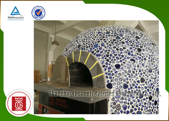 Mua Napoli thương mại Phong cách Ý Lò nướng bánh Pizza Sưởi khí Đá dung nham tự nhiên sản xuất trực tuyến
