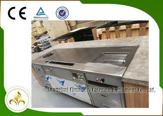 Mua Đa chức năng Bàn nướng Teppanyaki Nam châm điện bằng thép không gỉ Bếp súp Bếp nướng online manufacture