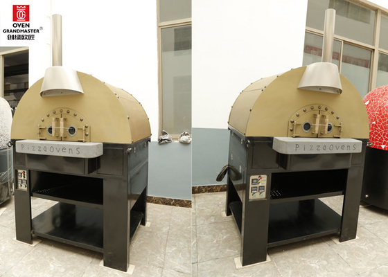 Mua Hình tròn thương mại / Hình vuông đỉnh Lava Rock Gas Ý Lò nướng bánh pizza cho ngoài trời sản xuất trực tuyến