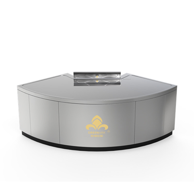 Mua Bàn nướng Teppanyaki hình quạt tùy chỉnh kích thước và phương pháp xả khói Hibachi Grill online manufacture