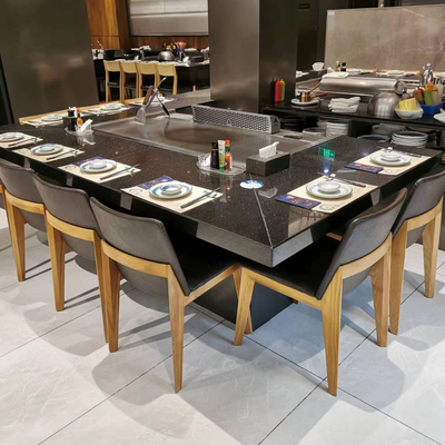 Mua Stainless Steel Teppanyaki Grill Table 2400x850x800mm 8kW sản xuất trực tuyến