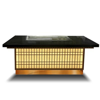 Mua Commercial Teppanyaki Grill Table 8000W Electric 20mm Alloy Steel sản xuất trực tuyến