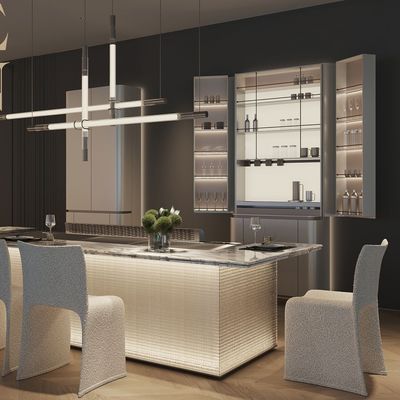 Mua Tailor-Made Teppanyaki Grill Table with Free Design Consultation and Advanced Ventilation Technology sản xuất trực tuyến