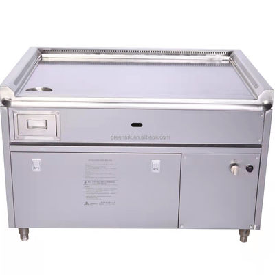 Mua Rectangular Teppanyaki Grill Table with 20mm Thick Heating Plate and 600x400mm Cook Area sản xuất trực tuyến