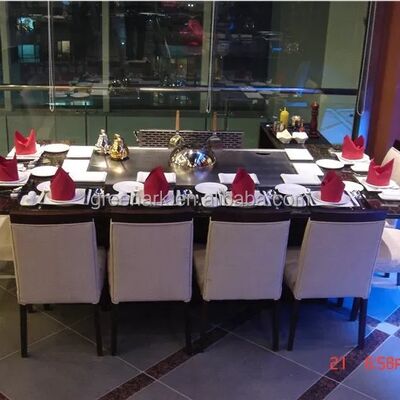 Mua Bếp nướng Teppanyaki hình chữ nhật kiểu Nhật Bản Hibachi có hệ thống thông gió sản xuất trực tuyến