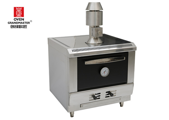 Mua Nhà hàng Bếp nướng thương mại Lò sưởi bằng than với ống khói nhỏ 800mm sản xuất trực tuyến