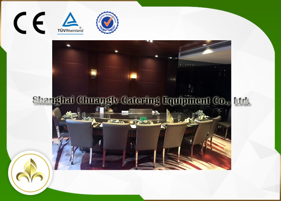 LPG / Đường ống Khí đốt tự nhiên Bếp nướng Teppanyaki Cấu hình cơ bản 12 Chỗ ngồi Hình vòm
