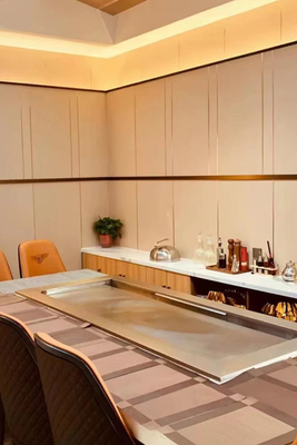 Bàn nướng Hibachi Lò nướng bít tết bằng thép không gỉ điện từ
