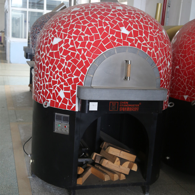 Nhà hàng công nghiệp tròn lò nướng pizza gỗ 1200mm / 1400mm / 1600mm