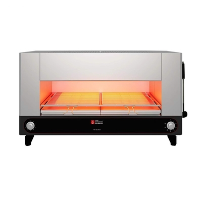 Ss304 Chicken Rotisserie Slamander Grill Lò nướng 380V 50HZ Thiết bị Bbq thương mại sườn