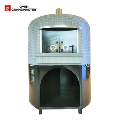 Cửa lò Pizza Lava Rock điện 380V 11.5KW 4 Pizza Capacity