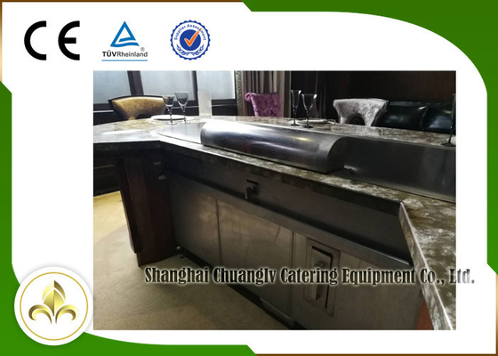 Hệ thống sưởi bằng khí đốt tự nhiên Bàn nướng Teppanyaki Nhật Bản, Bàn nướng Teppanyaki bằng điện