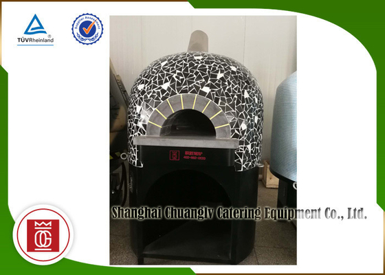 Hương vị gốc Neapolian Ý Lò nướng bánh pizza bằng khí Sưởi ấm bằng khí dung nham Lò nướng bánh pizza bằng khí đá
