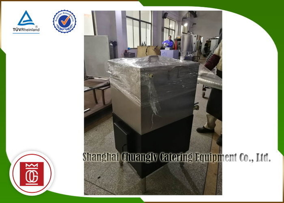 Bếp nướng than củi SS tùy chỉnh với thịt cừu nướng