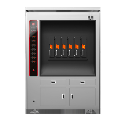 Nướng cá điện thương mại với một lớp 6 ngăn 6 con cá tại một thời điểm BBQ Grill Oven Thiết bị
