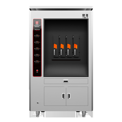 Nướng cá điện thương mại với một lớp 6 ngăn 6 con cá tại một thời điểm BBQ Grill Oven Thiết bị