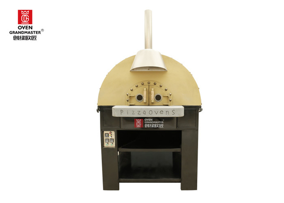 Hệ thống sưởi gas Ý Lò nướng bánh pizza Lava Rock Kiểu bánh pizza kiểu Naples Lò nướng bánh pizza gas thương mại