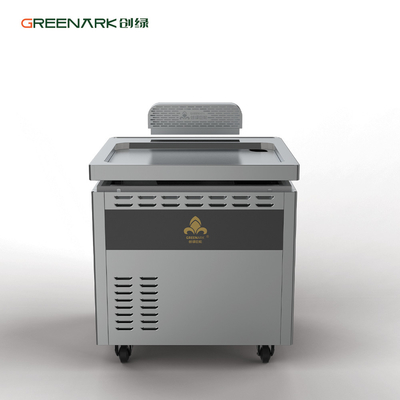 Thiết bị bếp thương mại 4.5KW Bếp chiên phẳng cảm ứng đa năng Teppanyaki có tủ