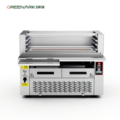 Lò nướng thương mại nhỏ gọn 800°C làm nóng nhanh | Sản xuất trực tiếp chứng nhận CE ISO9001 | Tiết kiệm không gian