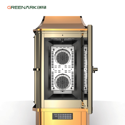 Lò nướng đối lưu khí nóng thương mại 500L chuyên nghiệp để quay gà vịt cừu lợn với chứng nhận CE ISO