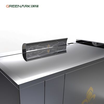Bàn nướng teppanyaki bằng thép hợp kim thực phẩm dày 20mm tùy chỉnh với công suất 8000W và Hệ thống luồng không khí ba chiều