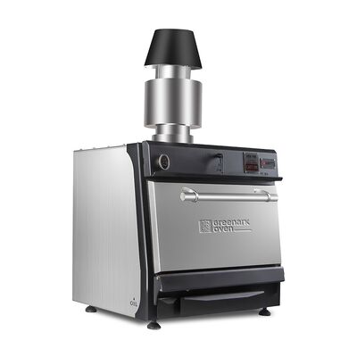 Nướng nướng thương mại và lò than với cấu trúc thép không gỉ 304, sử dụng đa chức năng và nhiệt độ nấu 300-600 ° C