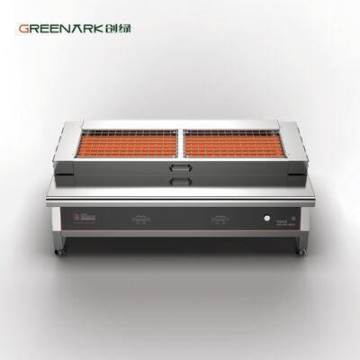 500 °C Turbo Heat Commercial Grill với các khu vực kiểm soát độc lập và xây dựng thép không gỉ