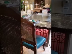 Bàn nướng tròn Teppanyaki Hibachi